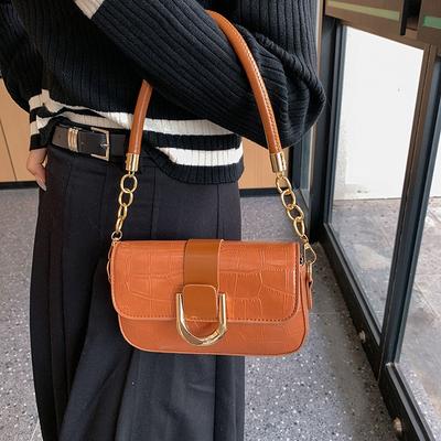 Casual Commuter Armpit Bag Autumn Personalized Small Square Bag New Bag Women's Fashion Simple Shoulder Bag