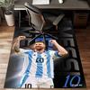 Golden Messi Glory Rug Game Carpet, Floor Mat for Bedroom Living Room Entryway Rug, Home Decor Idea Gift for Christmas Birthday