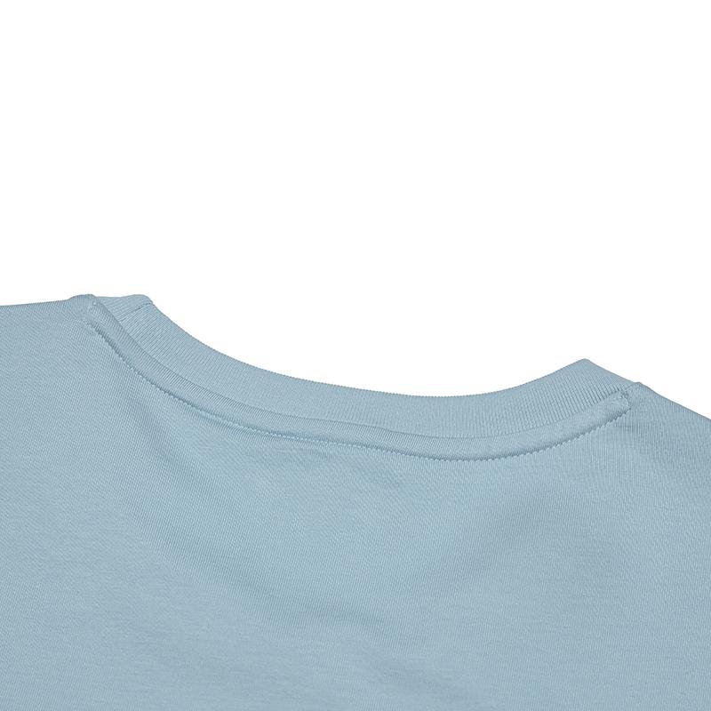 FILA Heritage Cloud Cool Antibacterial Breathable Casual Short Sleeve T-Shirt Men Tops Forget-Me-Not-Blue F11M518102FLB