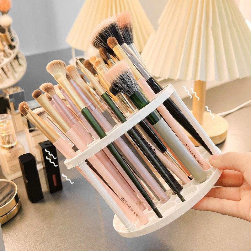 45 Hole Hairpin Storage Box Multifunction Large-Capacity For Make-Up Brush Storage Box Table Organizer Jewelry Display Stand