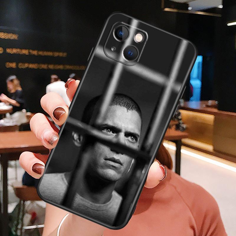 Prison Break TV Show Phone Case For iPhone 16 Pro Max 15 14 12 11 13 Pro Max Plus 12 13 Mini XR 16e Funda Silione Cover