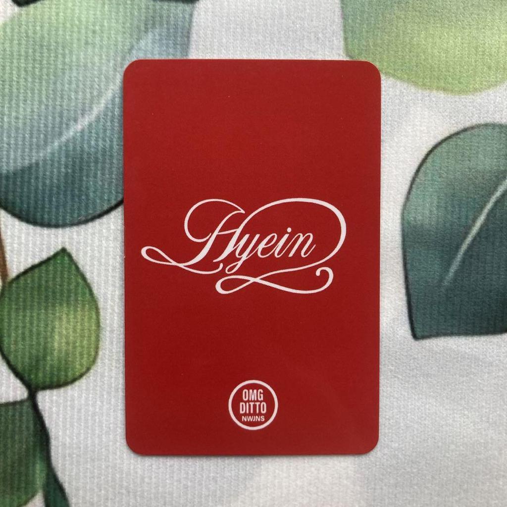 [USED] NEWJEANS OMG DITTO Sanok New Jeans Trading Card Minji