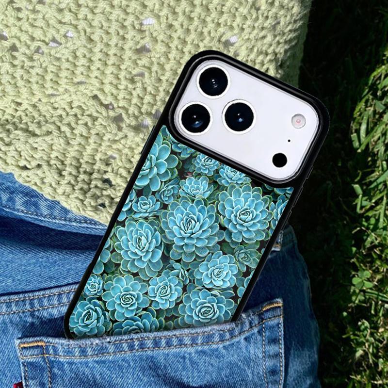 Cactus Plants Succulents Phone Case Cover for IPhone 11 12 13 14 15 16e 17 Pro Max Coque for IPhone 17 Air