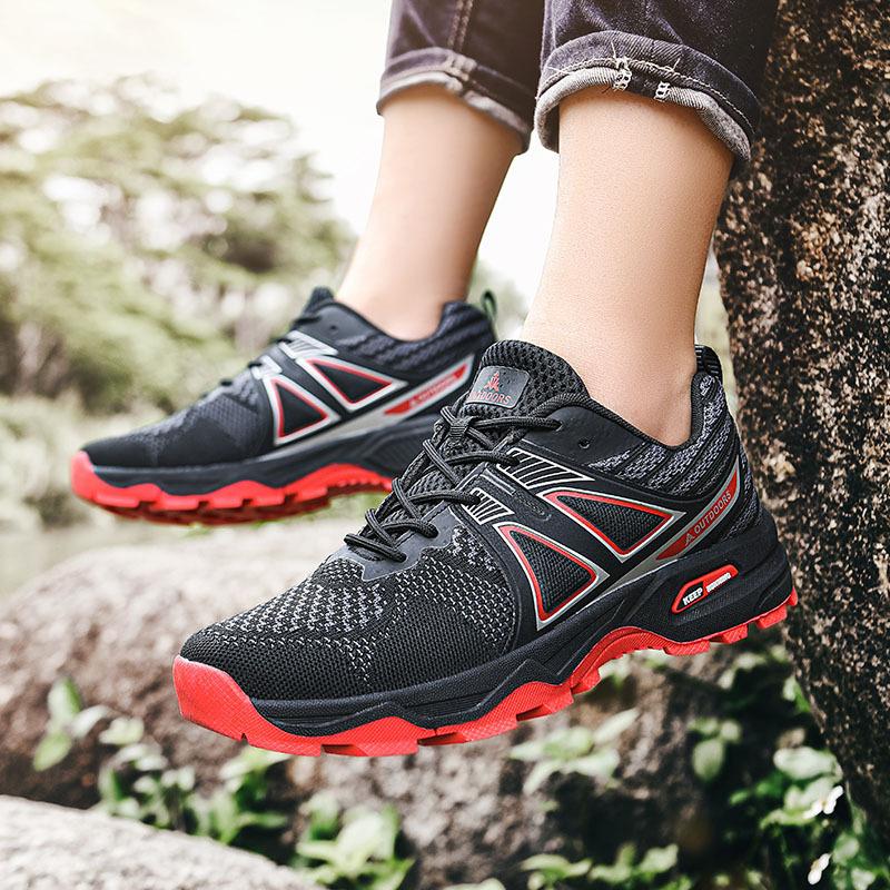 

New hiking shoes men s large size breathable outdoor cycling shoes travel camping off-road hiking shoes 47