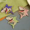 1pc Which Rhinestones Brooch For Women Fashion Grape Bouquet Shape Coat Jewelry Accessory Sophisticated Gift For Wedding Outfit