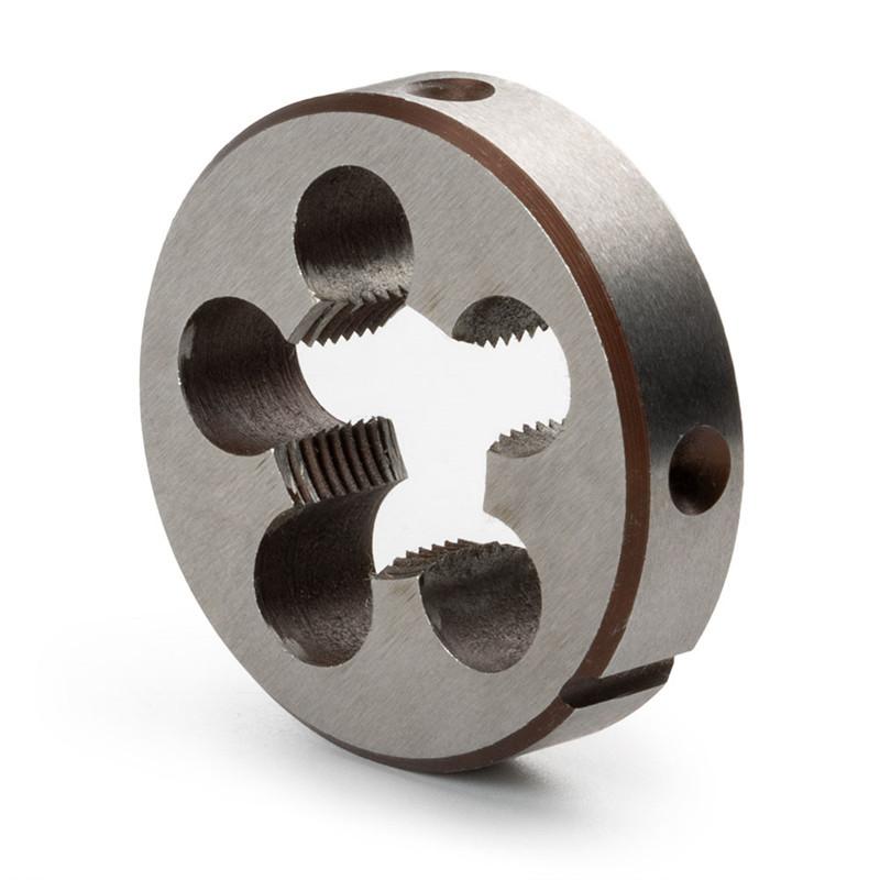 New HSS 1/2-28 UNEF 5/8-24 UNEF Hand Tap Round Die Cut Right Hand Tapping Cutting Tools Metalworking Tap Die Tools Set