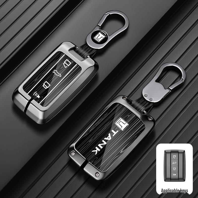Tank 300/500 High-End Metal Key Case for Cyberpunk 23 Model