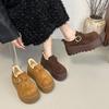 New Style Snow Boots with Soft Plush Lining, Women's Cotton Shoes with Thick Sole and Heightening Feature