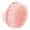 Szczotka do masażu skóry głowy z miękkimi silikonowymi wypustkami, szczotka do szamponu do włosów, grzebień do masażu oczyszczającego skórę głowy, jasnoróżowy