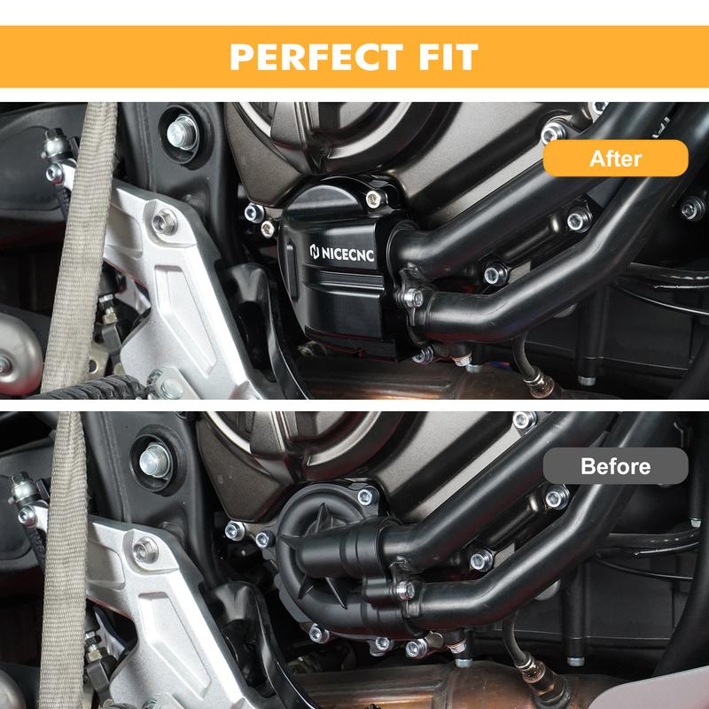 For Yamaha Tenere 700 T700 XTZ700 2019-2024 Water Pump Guard Cover T7 Rally Edition 2020-2024 MT-07 2018-2020 XSR700 2018-23