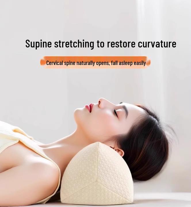 Newcomer Offer: Buckwheat Cervical Pillow - Adult Neck and Spine Support, Anti-curvature Sleep Aid