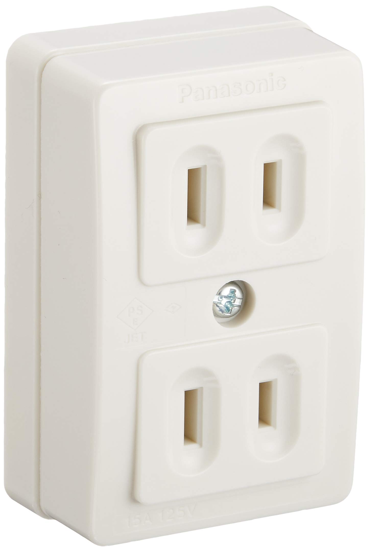 

Panasonic Exposed Outlet 2P Double Outlet WK1021W 10 Pieces