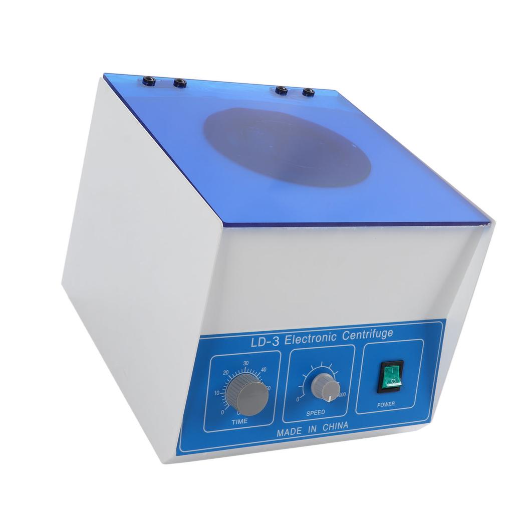 Elektrická laboratorní stolní centrifuga 4000 ot./min 2770xg Laboratorní centrifuga s časováním a regulací rychlosti EU zástrčka