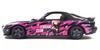 SOLID O 1/18 Scale Mazda RX-7 (FD3S) Solid Works Itasha 1999 (Black/Pink) Finished Model (S1810605)