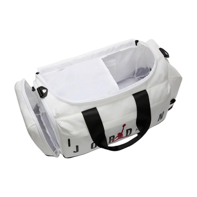 Jordan Polyester Handbag, Shoulder Bag, Crossbody Bag, Travel Bag Unisex White Jordan SM0920-001