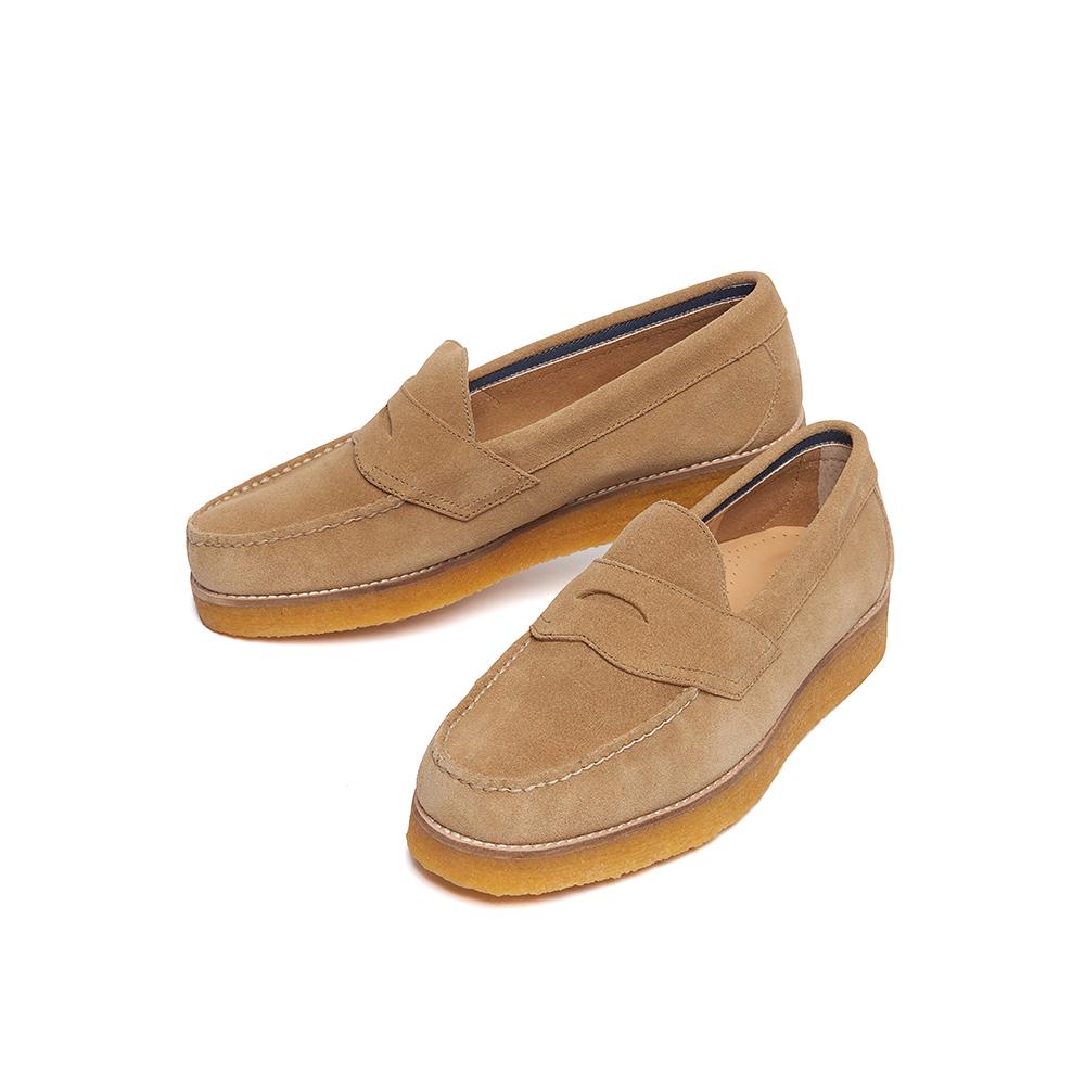 Bass G.H Bass Wijun Crepe Logan Suede Penny Loafers Men Bas-Ba11237K-588
