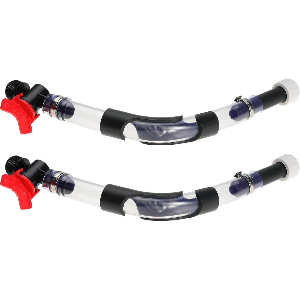 Fuel Filler Jug Hose with Ball Valve Shut Hose Kit for Fuel for Jegs Jugs for LC2 Jugs for Scribner Fuel Jugs Fuel Container Fuel Tank with Hose