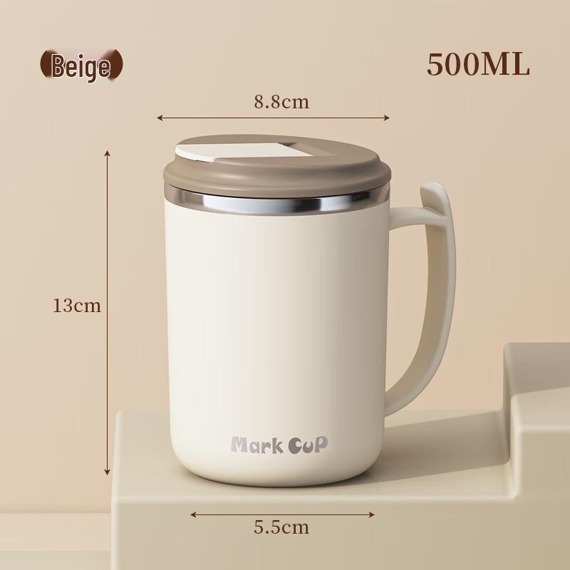 Yuedisi Double-Layer Anti-Scald Coffee Mug
