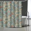 William Morris Konst Anpassat Mönster Polyester Duschdraperi Vattentätt Duschdraperi DIY Badrumsskärm Tryckt Draperi För Badrum