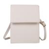 Simple Crossbody Tote Bag PU Leather Mini Phone Bag Ins Small Shoulder Bag  Women
