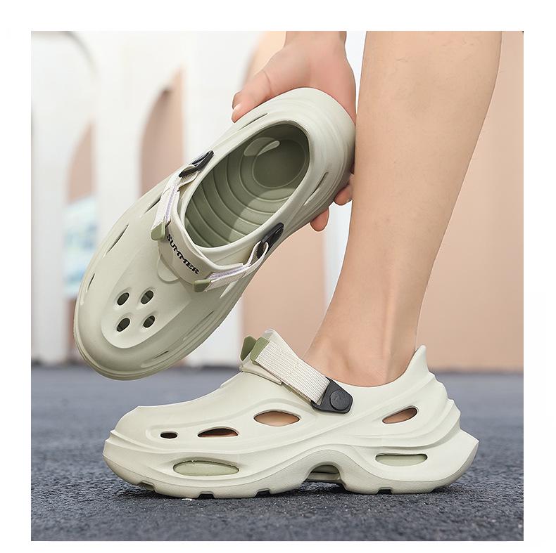 Men's Summer Non-Slip Wear-Resistant Sports Sandals with Thick Sole for Outdoor Activities