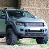 2PCS Side Air Vent Bonnet Hood Cover Trim For Ford Ranger 2012-2022 ABS Plastic