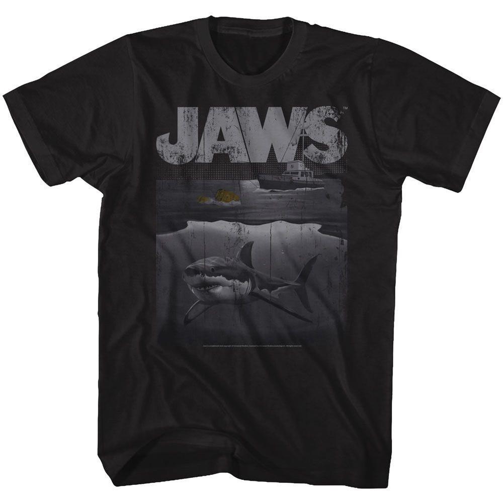 Jaws Shark Boat Movie Shirt XXL