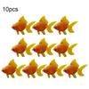 10pcs Decorative Realistic Goldfish Lifelike Moving Goldfish Plastic Gold Fish   Aquarium