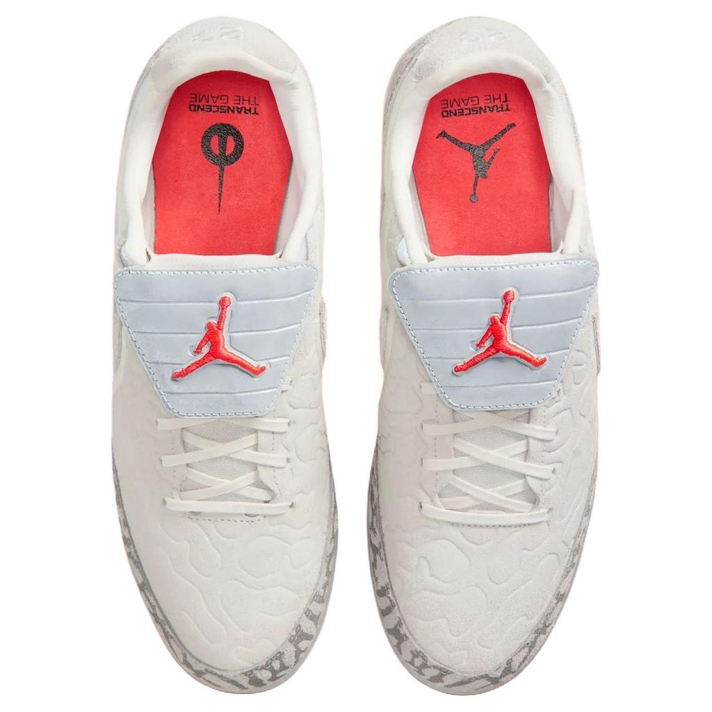 Jordan Indoor Soccer Shoes Unisex Gray White II7579-016