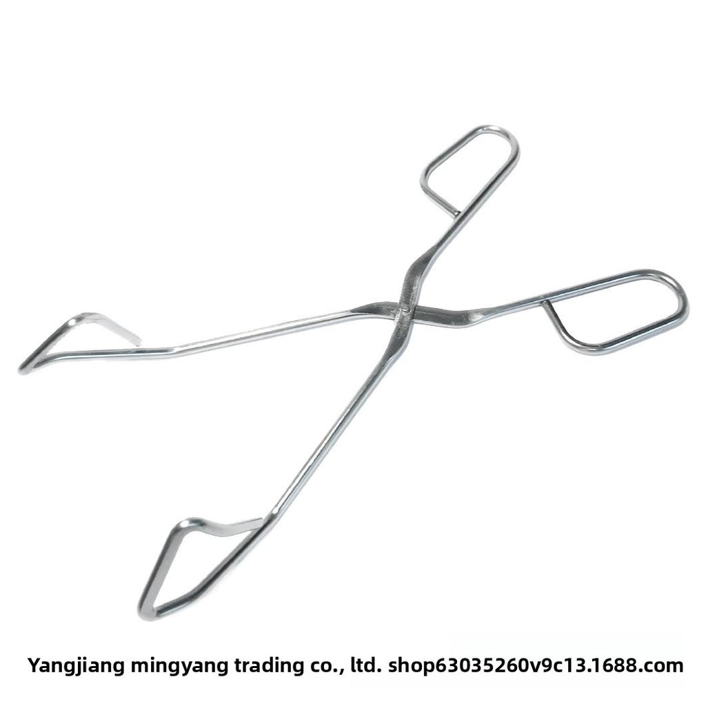 Stainless Steel Food Tongs for Cooking, BBQ Baking Non-Slip, Anti-Scald, Rust-Resistant, Multipurpose Tool---