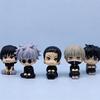5Pcs/Set Jujutsu Kaisen Anime Action Figures - Yuji Itadori & Gojo Satoru Q Ver. PVC Collectible Model Toys Cute Gift Collection