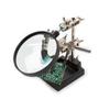 Velleman loupe 175 x 135 mm 1:1,75 acier inoxydable/verre noir