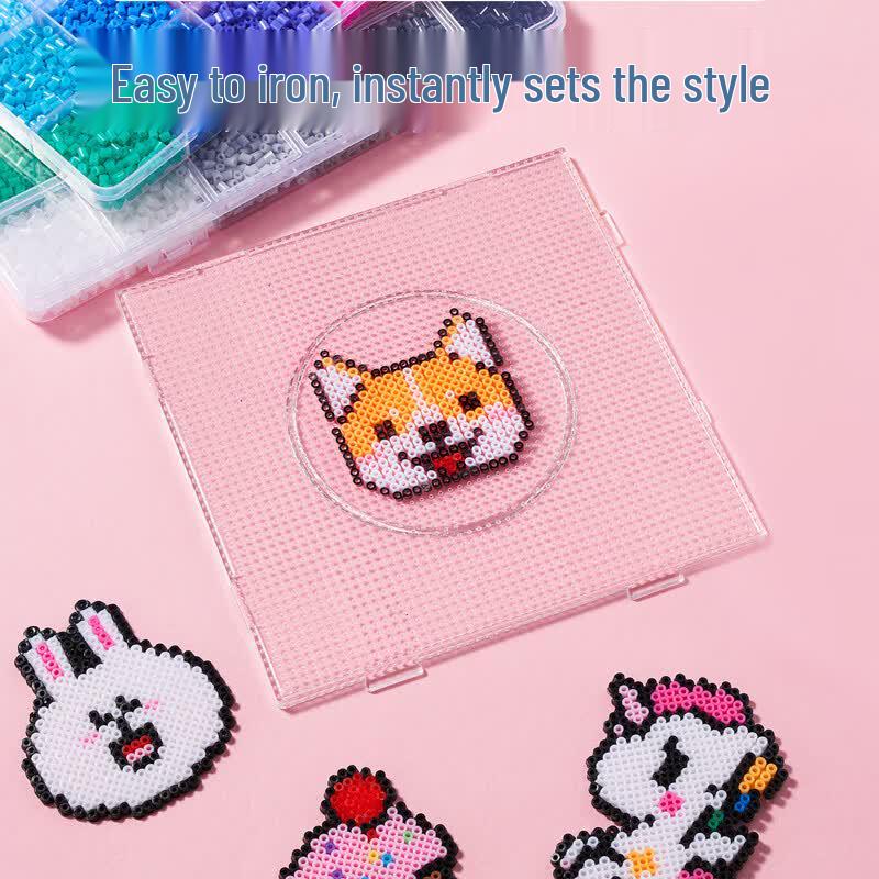DIY Perler Beads Craft Kit with Upgraded Tools