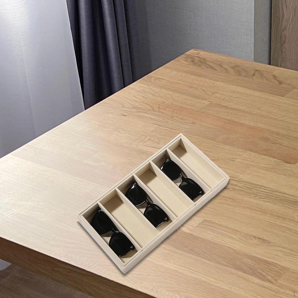 Sunglasses Organizer ,Eyeglasses Display Container, Stackable, Eyewear Storage Case for Sunglasses,