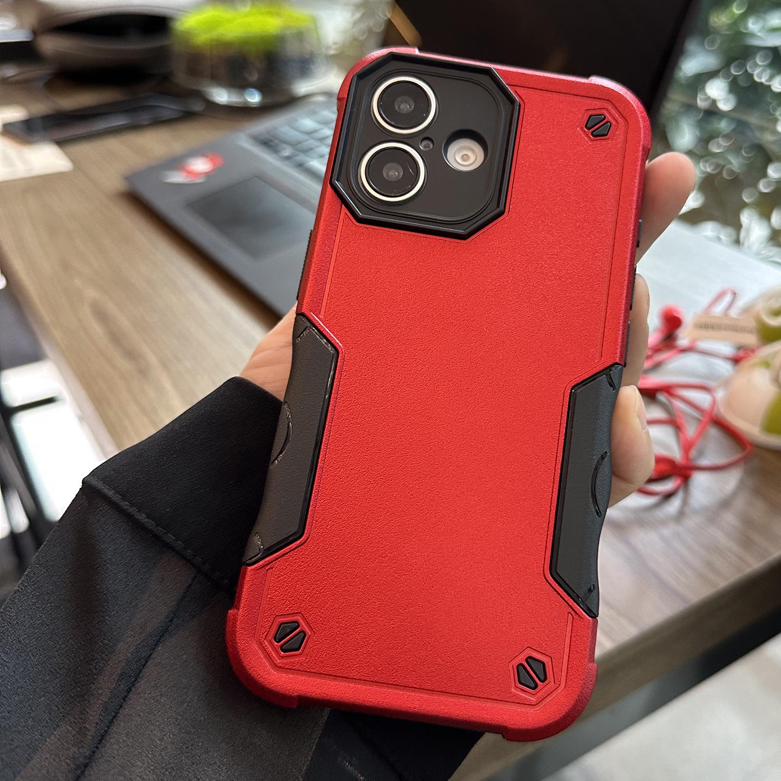 

Для iPhone 16 Чохол Захисний чохол для телефону PC+TPU