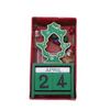 Creative Wood Desktop Calendar Ornament Perpetual Calendar Blocks Present for Christmas Decor
