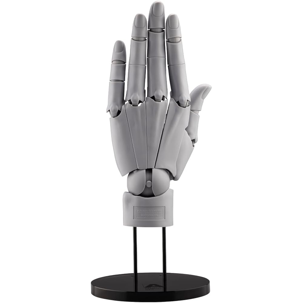 KOTOBUKIYA ARTIST SUPPORT ITEM Hand Model/L -GRAY- 1/1 Scale Action Figure
