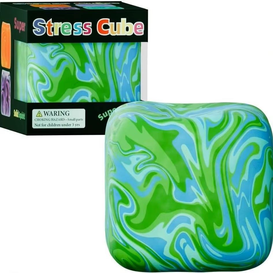 New Needoh 5.5Cm Flow Ice Cube Malt Sugar Squishy Blind Box Hot Stress Relief Slow Rebound Anti-Anxiety Squeeze Toys Gifts