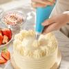 34-Piece Stainless Steel Cake Decorating Nozzle Set with Silicone Piping Bags and Scrapers for DIY Baking and Pastry Decoration