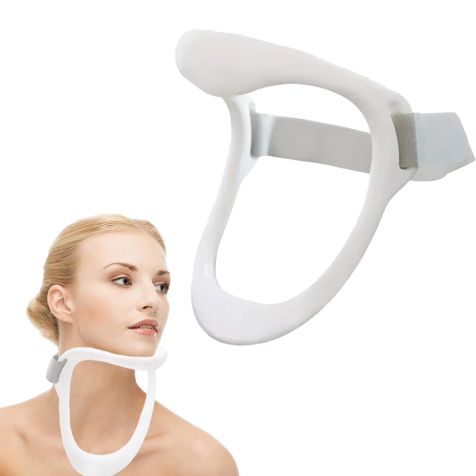 

Корректор осанки Шейный воротник Шейный бандаж Устройство для вытяжения шейного отдела Шейные бандажи Здравоохранение Шея Для предотвращения опущенной головы белый
