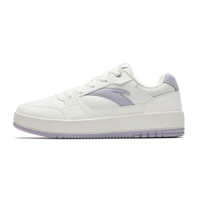 Original 2 Abrasion Resistant Lightweight Low Top Skateboard Shoes Women's White Purple 922548068-4