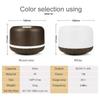 500ML Creative Muji-Style Aroma Diffuser: Indoor Humidifier & Seven-Color Night Light