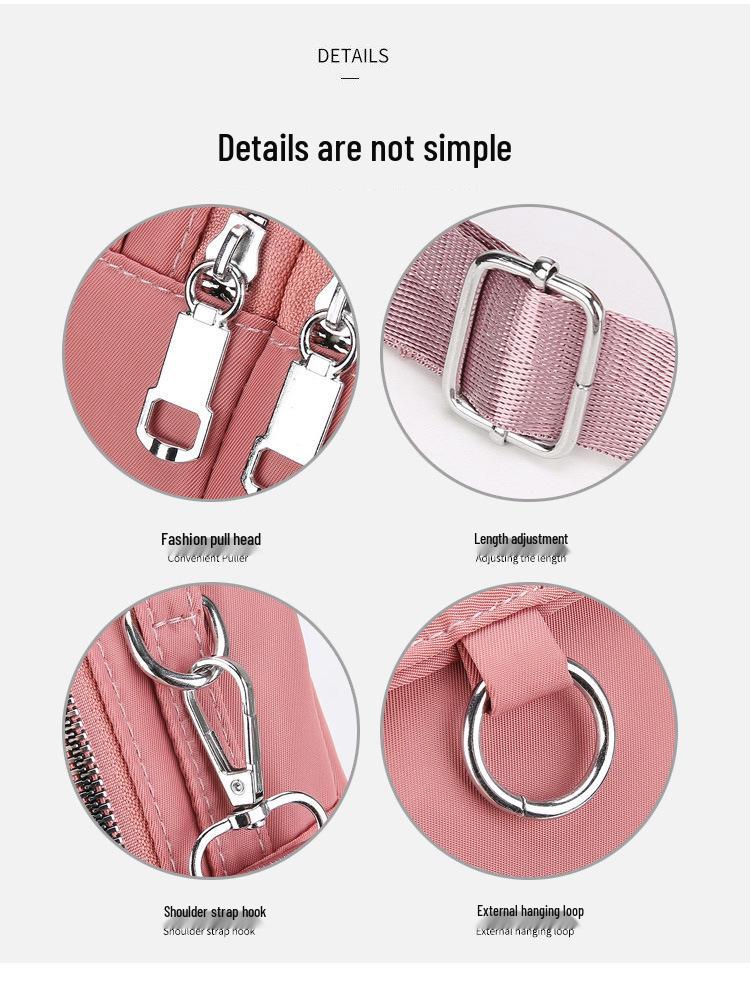 Women's Multi-Functional Crossbody Handbag with Coin Purse and Phone Pocket