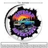 Offroad Adventure Truck Tire Cover Polyester Fiber Outdoor Camping Spare Wheel Protector