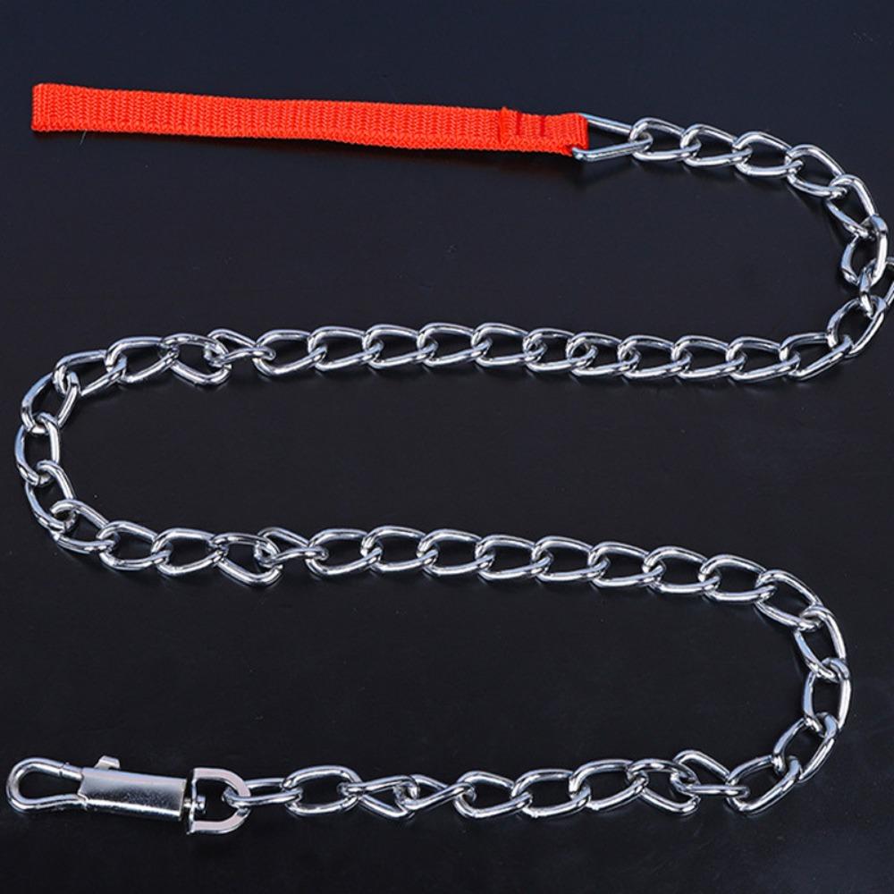 Foam Collar Iron Dog Chain Anti-wear Dog Traction Rope Pet Dog Leash for Medium and Large Dog