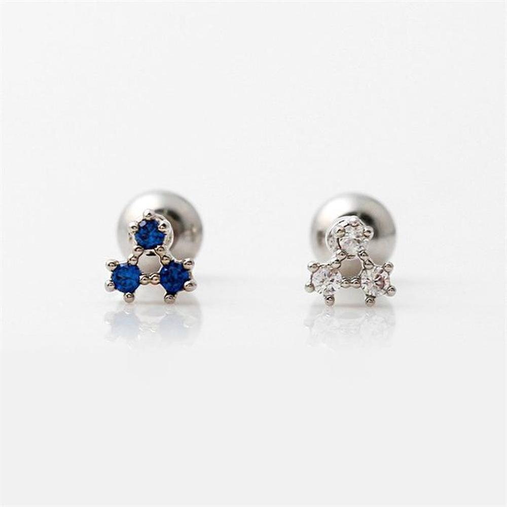 [Onm] Onm Surgical Piercing Triple Round (Choose 1 of 2) (S9594032)