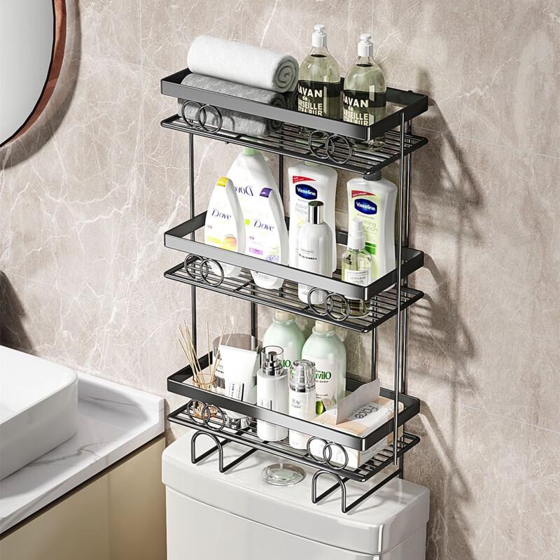 

3-Tier No-Drill Wall-Mounted Storage Shelf