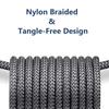 2A USB A to Type C Cable Nylon Braided High-Speed Data Cable USb C Fast Charger Cable Suitable For Xiaomi Samsung