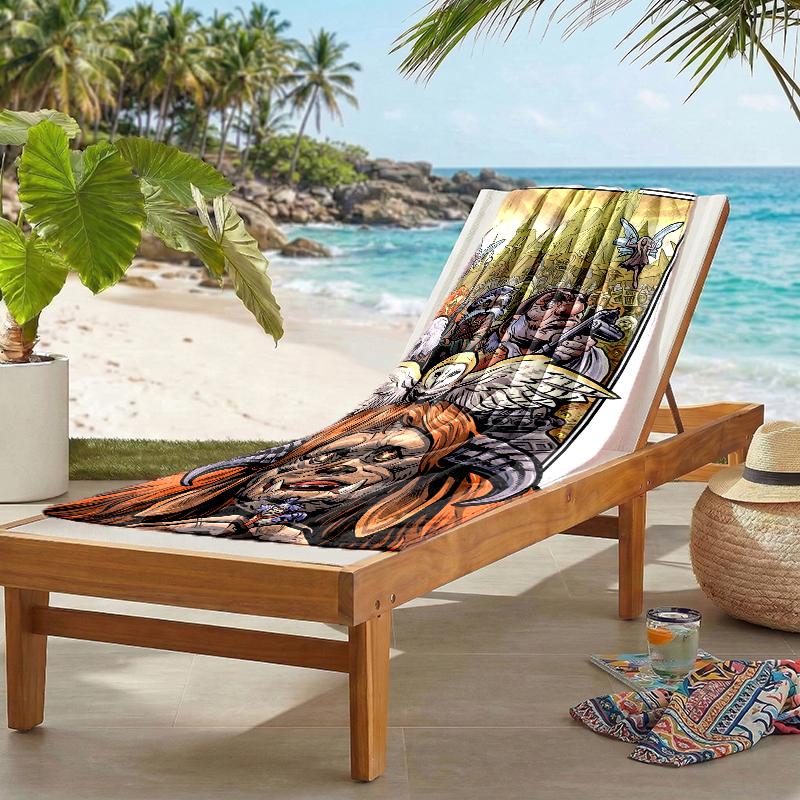 Labyrinth Fashion Beach Towel: Ideal for Summer Adventures Soft, absorbent and quick drying suitable for swimming and bathing