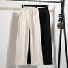 DIMANAF 2025 Autumn Winter Women Plus Size Pants New Casual Lady Long Pants Oversized Loose Bottoms Solid
